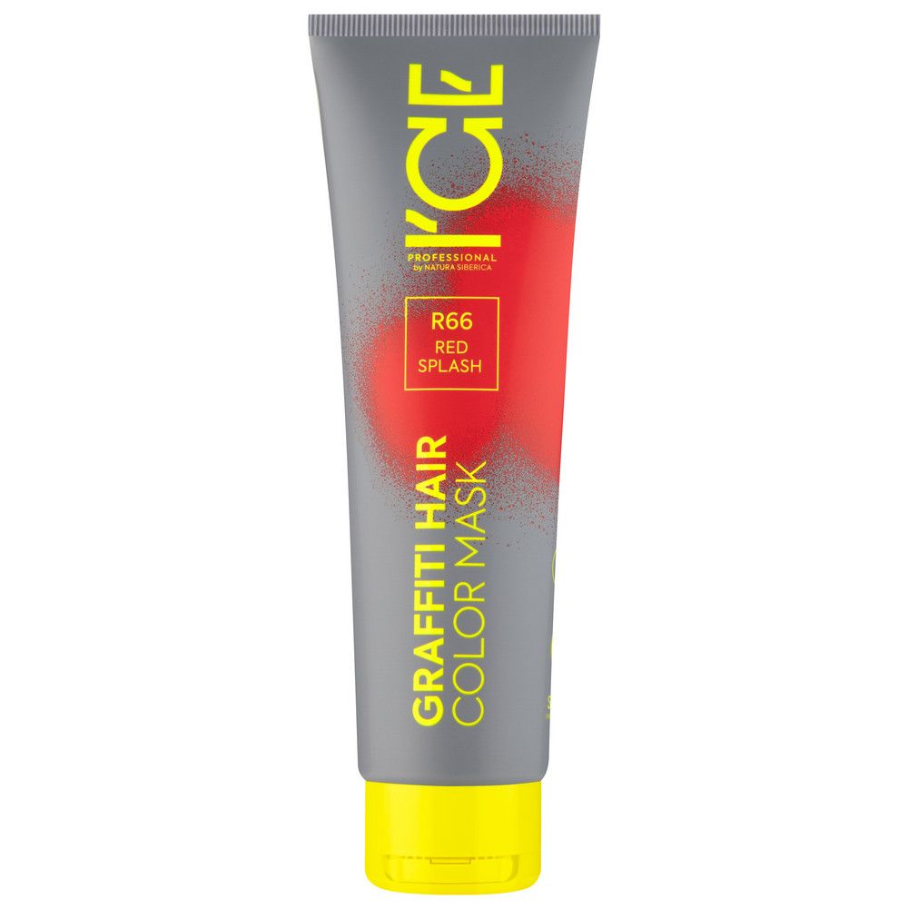 Тонирующая маска для волос ICE by Natura Siberica COLOR MASK Red Splash, 140 мл х 10шт.