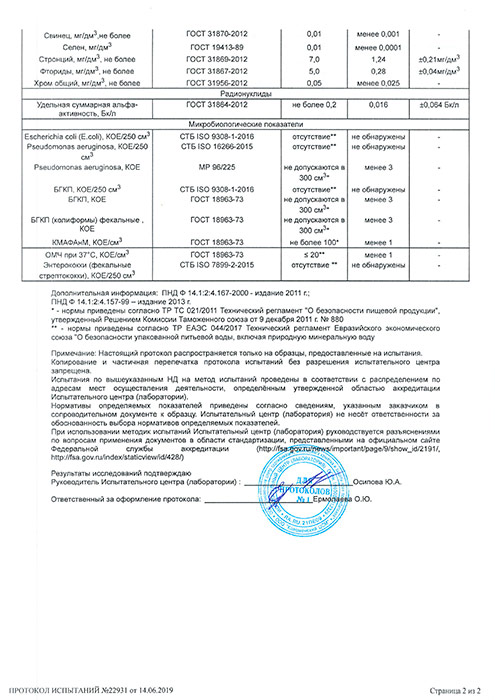Вода Черноголовская питьевая 0.33 литра, без газа, стекло, 12 шт. в уп.
