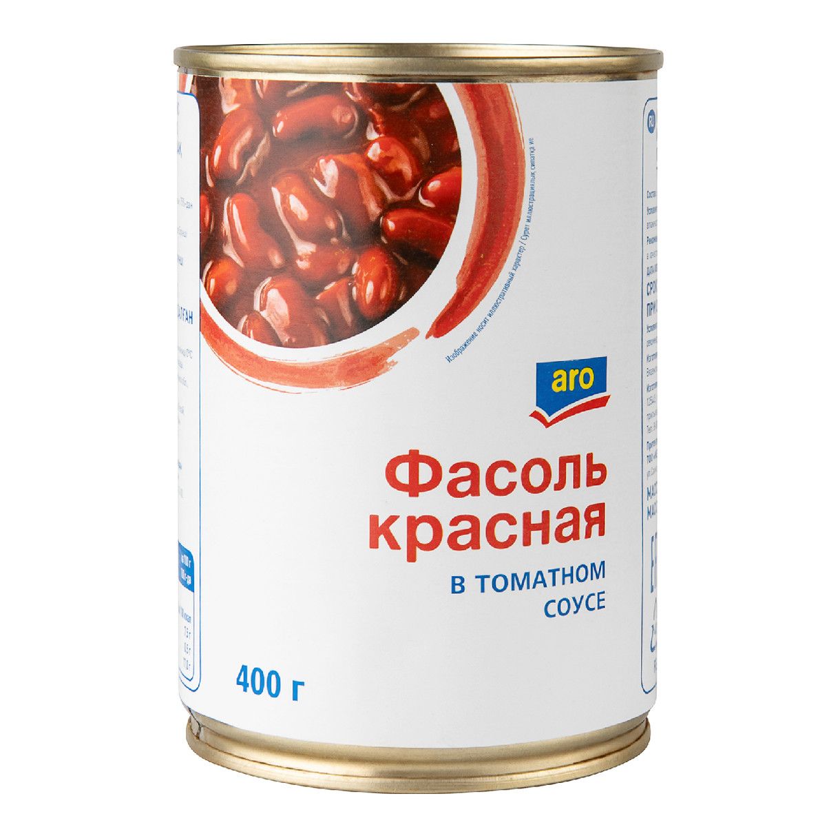 aro Фасоль красная в томатном соусе, 400г х 24 шт.