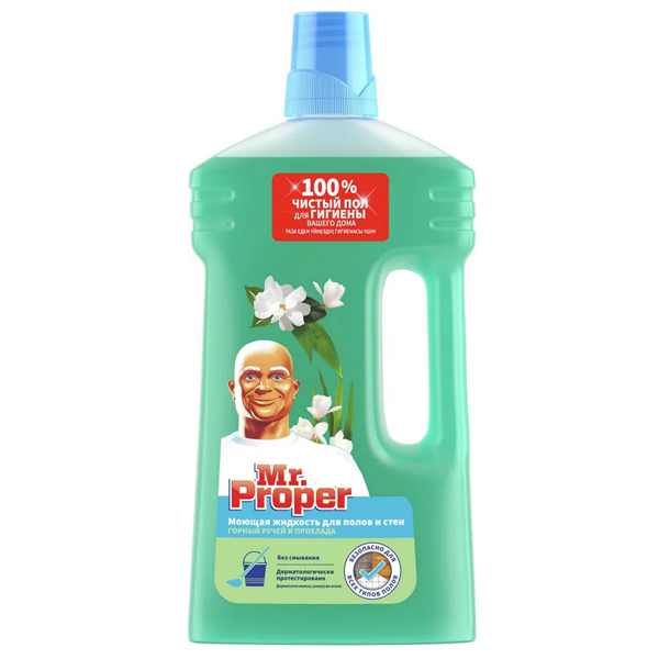 Моющее средство Mr.Proper Горный ручей и прохлада 1л