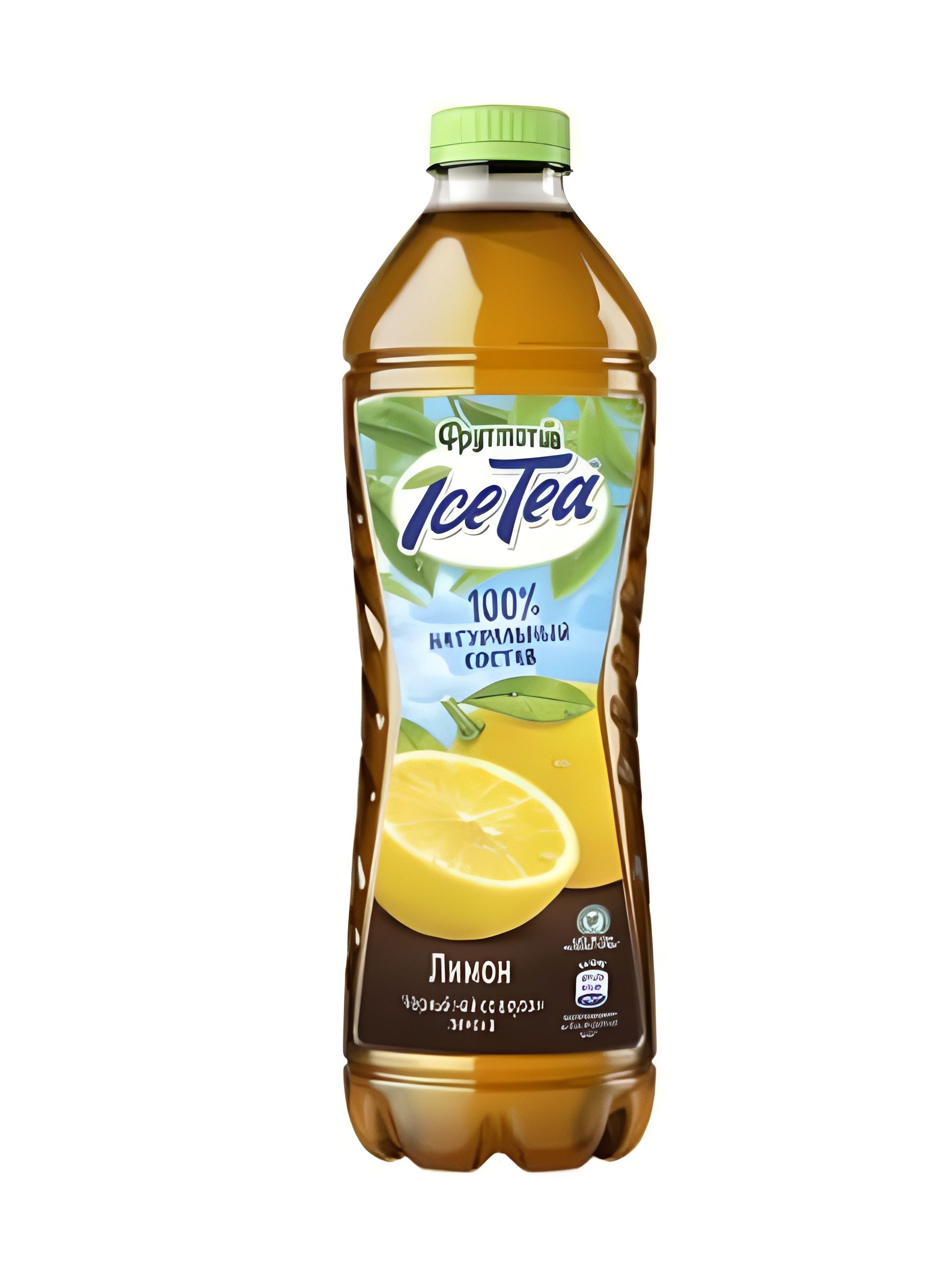 Холодный чай Фрутмотив черный со вкусом лимона, 1500мл. Упаковка 6 шт.