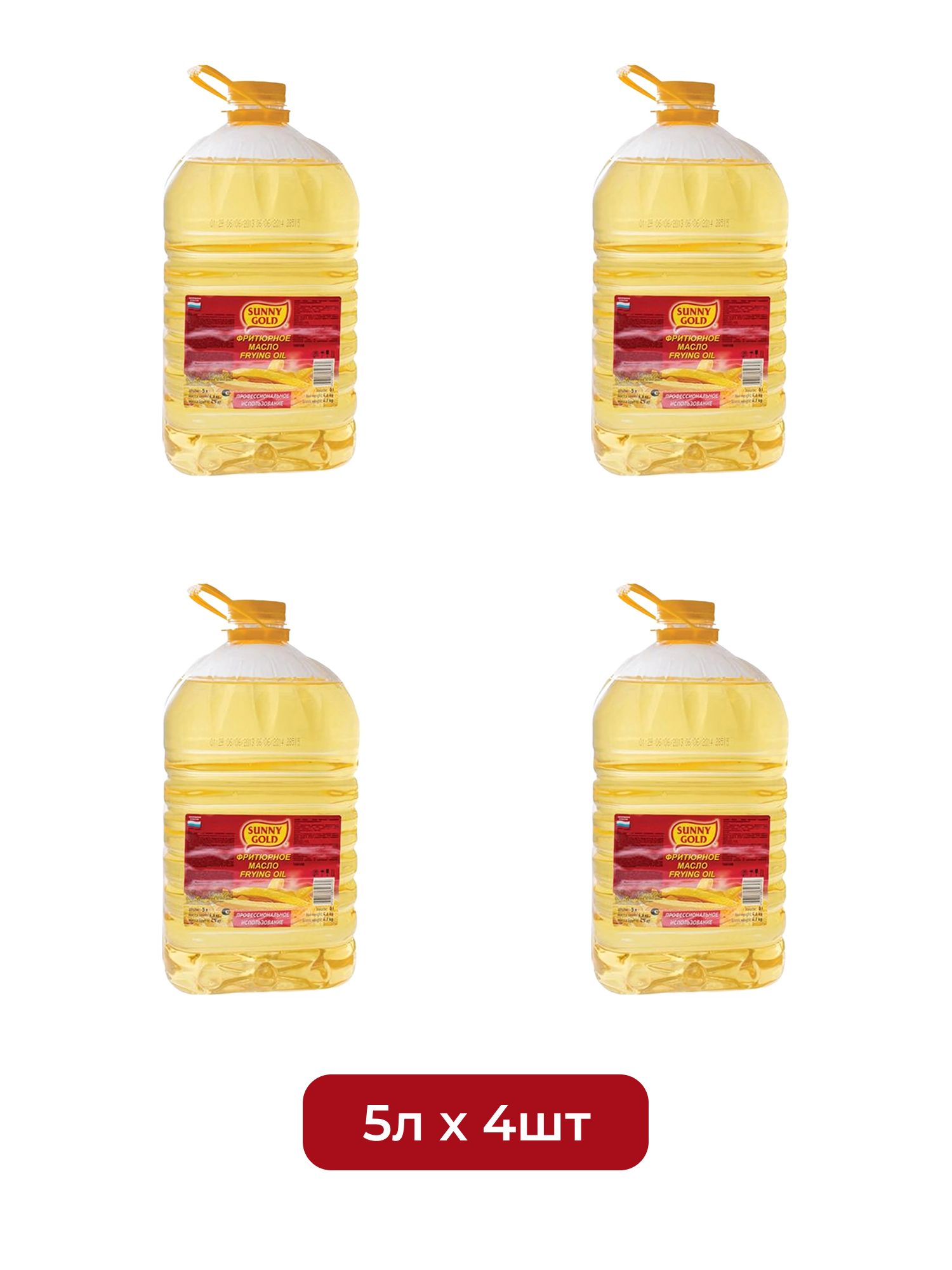 Масло для Фритюра Sunny Gold 5л х 4шт.