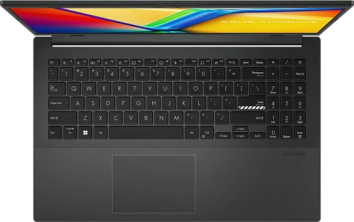 Ноутбук ASUS Vivobook Go 15 E1504FA-BQ753 , AMD Ryzen 5 7520U (2.8 ГГц), RAM 16GB, SSD 512GB (Чёрный, 16 ГБ, 512 ГБ)