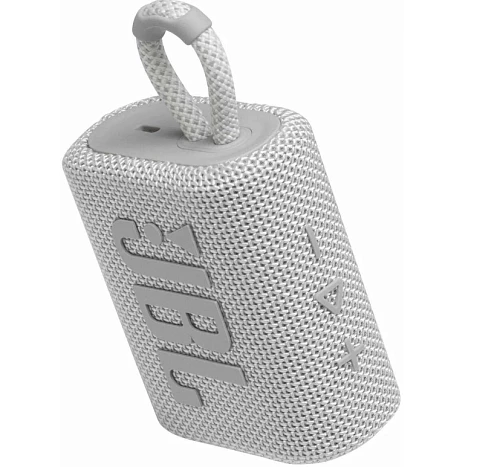Портативная акустика JBL GO 3 (Белый)
