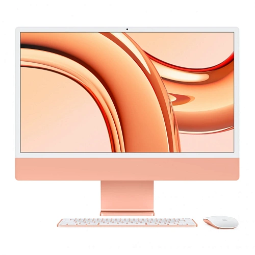 Моноблок Apple iMac 24 2023 (M3 8-Core, GPU 10-Core, 24GB, 1TB) (Оранжевый, 24 ГБ, 1 ТБ, Z19R000DB)