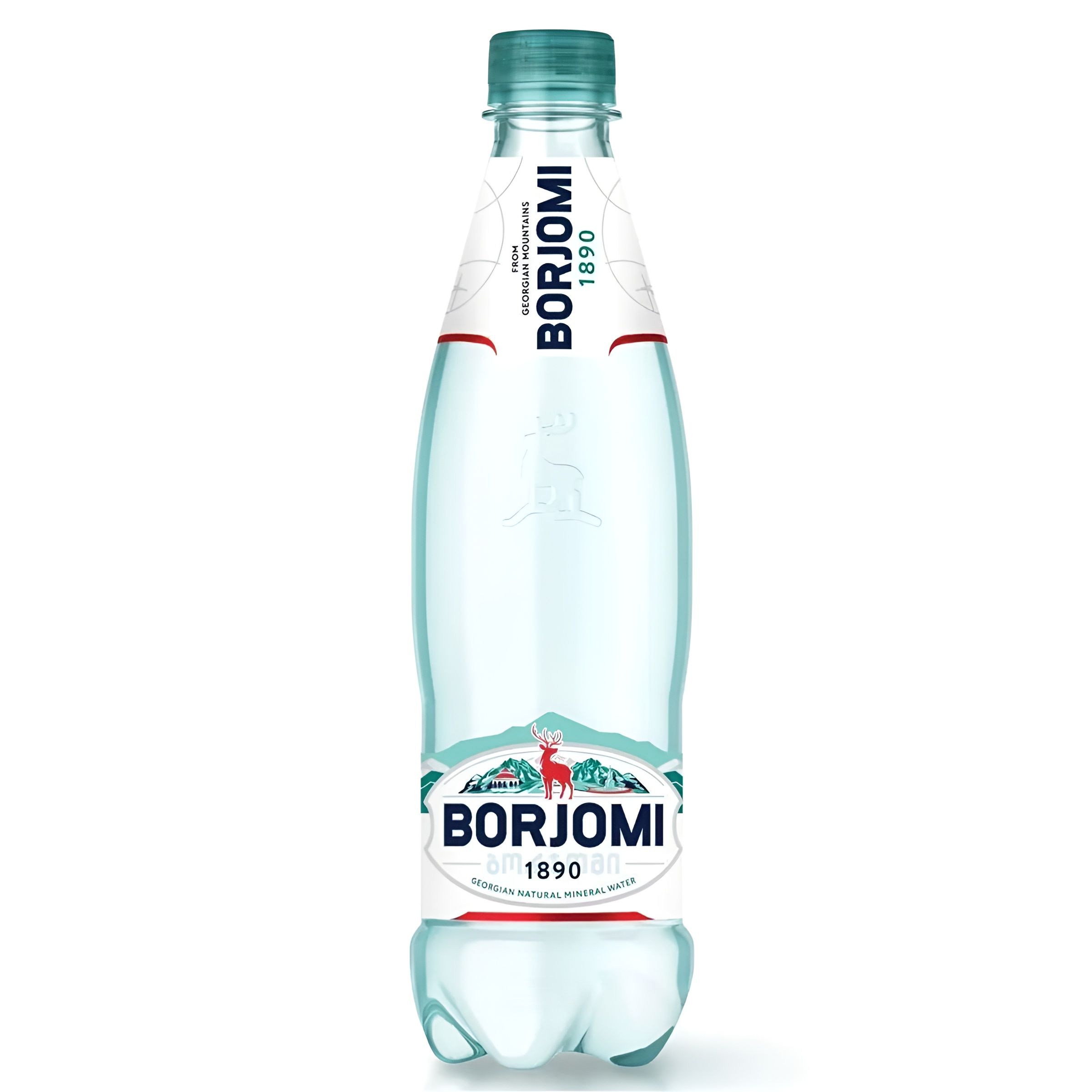 Боржоми, вода питьевая газированная, 0,5 л х 12 бутылок