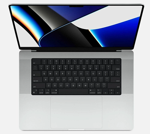 Ноутбук Apple Macbook Pro 16 2021 (M1 Max 10-Core, GPU 24-Core, 32GB, 2TB) (Серебристый, 32 ГБ, 2 ТБ)