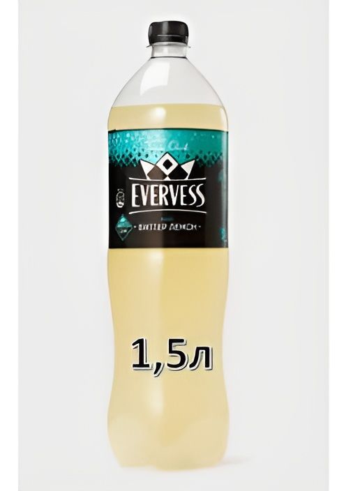 Напиток Evervess газированный, Лимон, 1,5л. ПЭТ. Упаковка 6 шт.