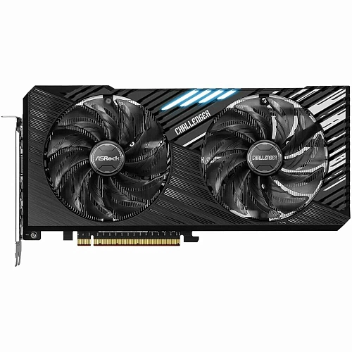 Видеокарта ASRock 8092Mb Intel Arc A750 Challenger SE 8GB OC (A750 CL SE 8GO) 3xDP, 1xHDMI, Ret (Чёрный)