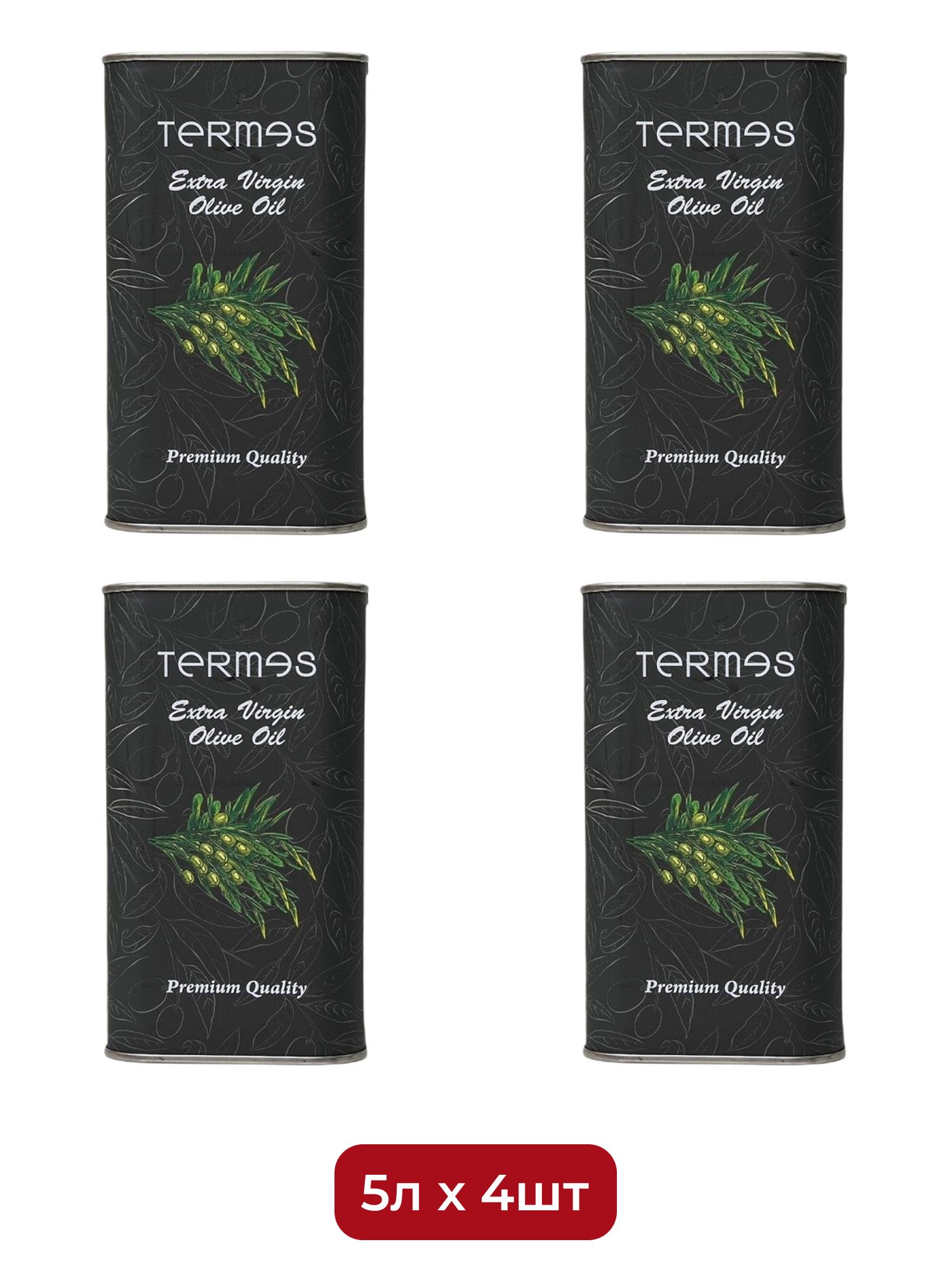 Масло Оливковое Termes Extra Virgin 5л ж/б х 4шт.