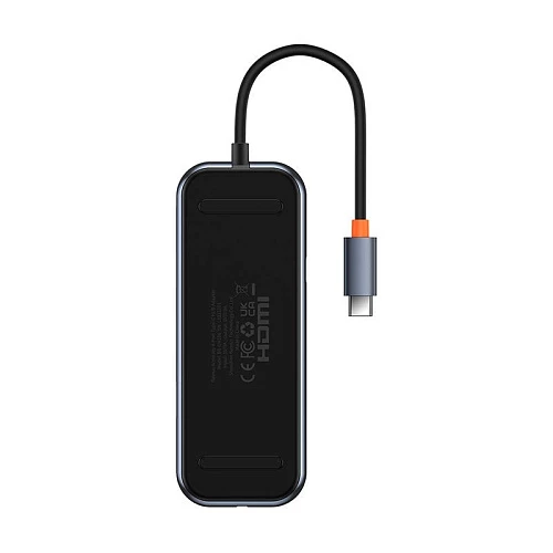 Хаб Baseus AcmeJoy 4-Port Type-C HUB Adapter (Type-C to USB3.0х4) (WKJZ010513) (Черный)