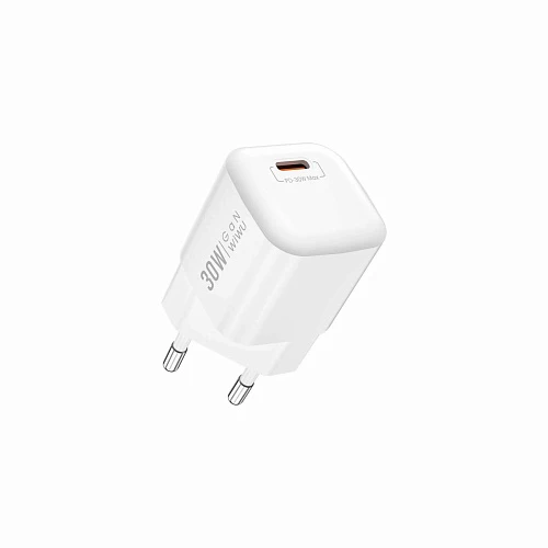 Адаптер питания Wiwu 30W PD fast Charger (Белый)