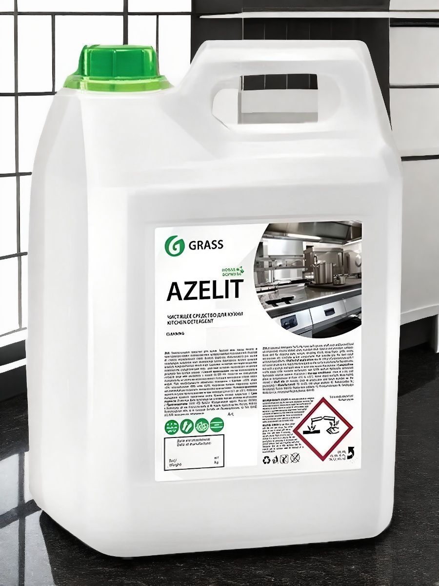 Средство Чистящее Grass Azelit для Кухни, 5 л. ( 5.6 кг). Набор 2 шт.
