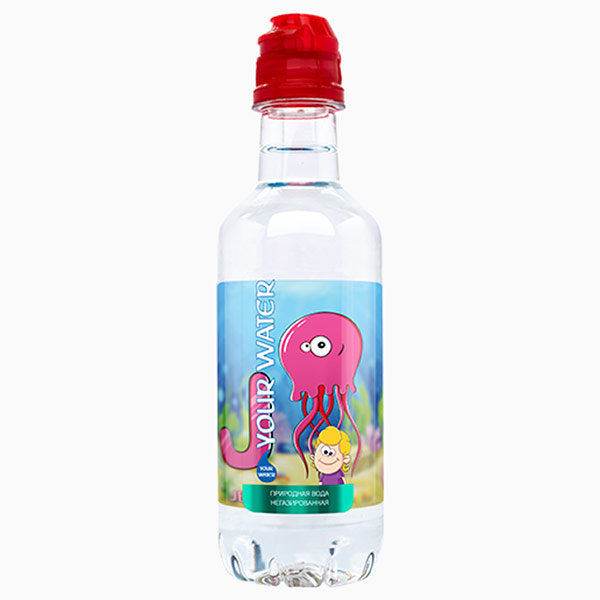 Вода Darida Your Water 0.33 литра, спорт, без газа, пэт, 24 шт. в уп.