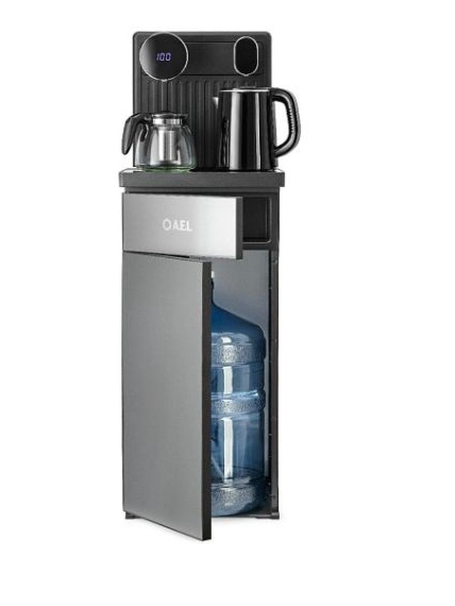 Кулер с чайным столиком Тиабар LD-AEL-81a cool grey