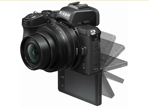 Цифровой фотоаппарат Nikon Z50 Kit 16-50mm VR + 50-250mm VR (Черный)