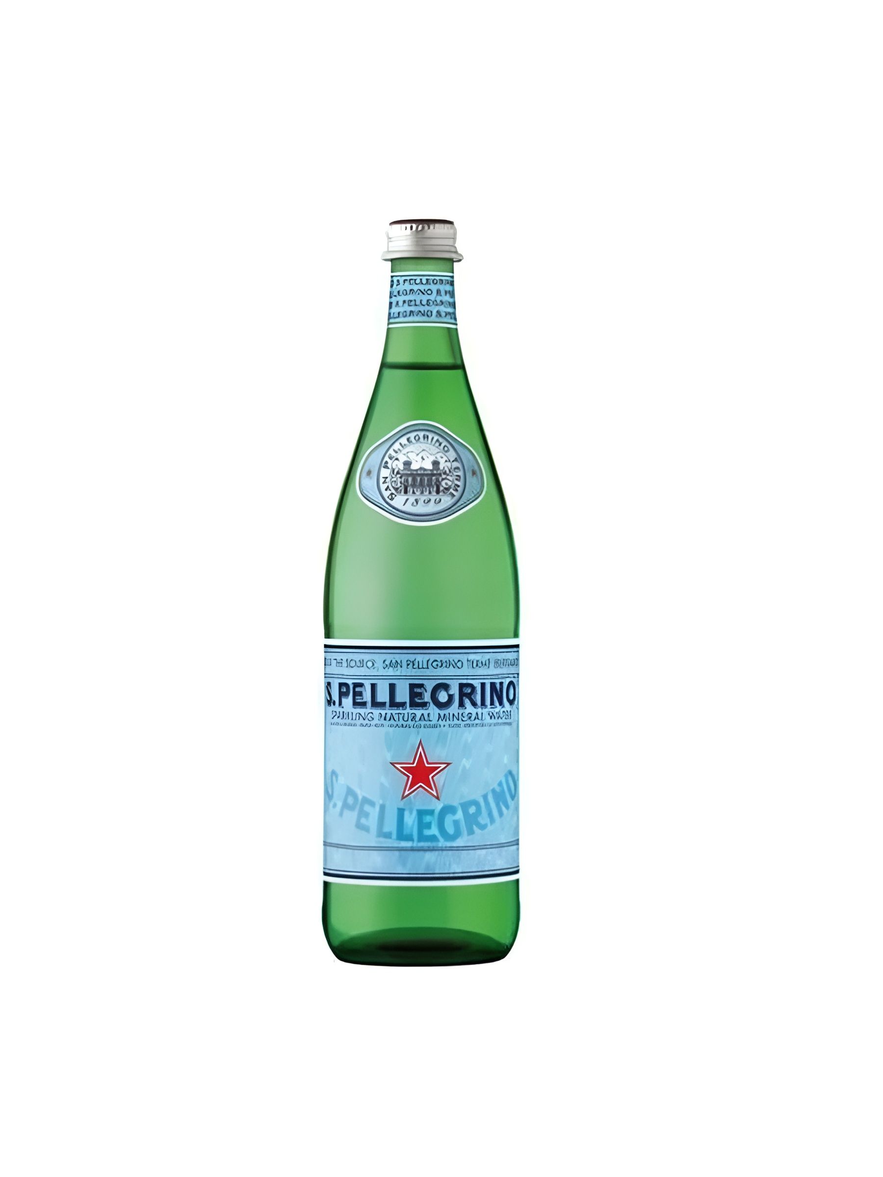 Вода San Pellegrino минеральная, газированная, 0.75 л х 6 шт.