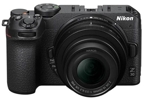 Беззеркальный фотоаппарат Nikon Z30 Kit 16-50mm DX VR (Черный)