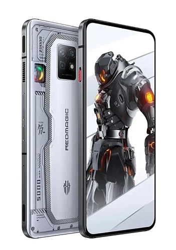 Смартфон Nubia RedMagic 7S Pro 12/256GB Global (Серебристый, 256 ГБ, 12 ГБ, Global)