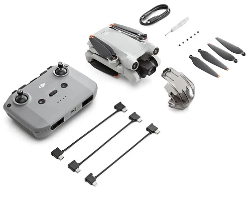 Квадрокоптер DJI Mini 3 Pro (DJI RC-N1) (Серый)