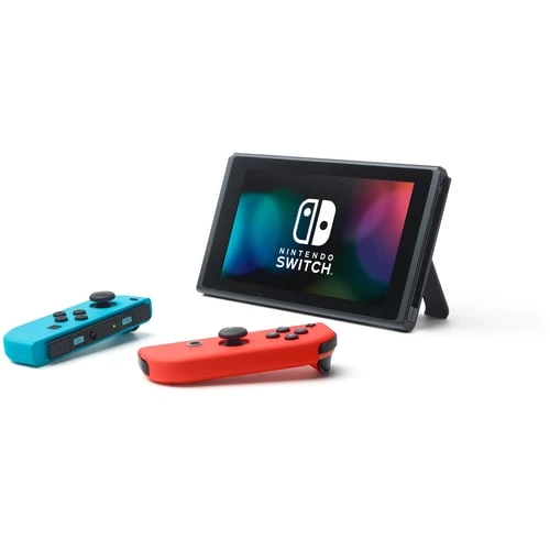 Игровая приставка Nintendo Switch rev.2 32GB (Неоново-синий/Красный)