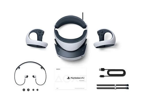 Шлем VR Sony Playstation VR 2 + Horizon Call of the mountain (Белый)