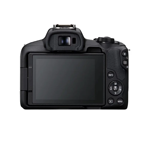 Беззеркальный фотоаппарат Canon EOS R50 kit RF-S 18-45mm IS STM + RF-S 55-210mm (Черный)