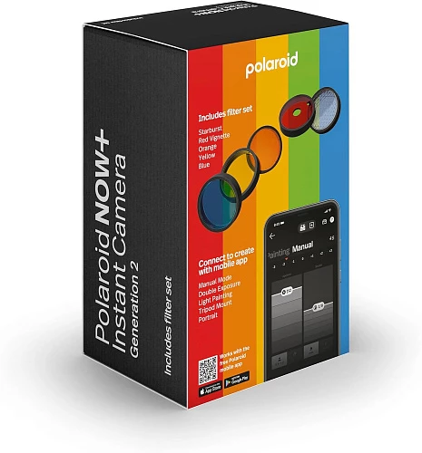Фотоаппарат моментальной печати Polaroid Now + Gen 2 (Белый)