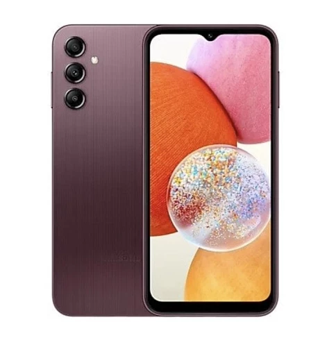 Смартфон Samsung Galaxy A14 5G 6/128GB (6 ГБ, 128 ГБ, Бордовый)