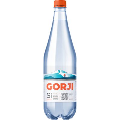 Вода минеральная Gorji 1 литр, газированная, пэт,1шт