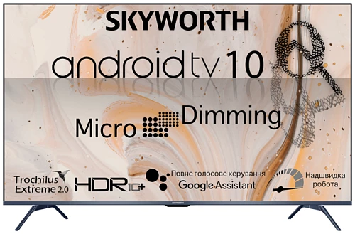 Телевизор Skyworth 50G3A 50" (2021) (Чёрный, 50)