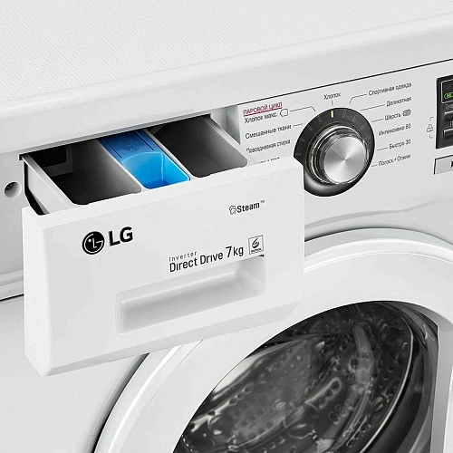 Стиральная машина LG F1296HDS0 (Белый)