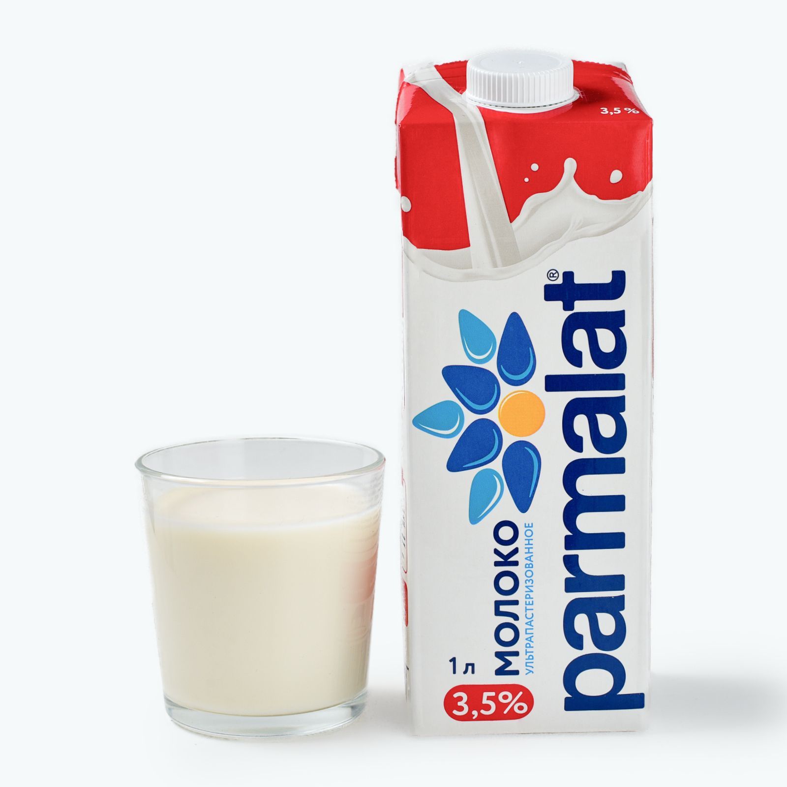 Молоко ультрапастеризованное 3,5%, 12 шт х 1 л, Parmalat