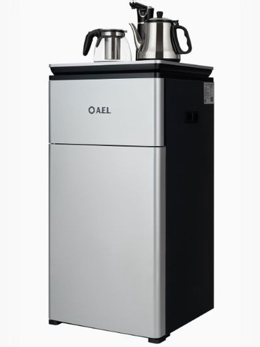 Кулер с чайным столиком Тиабар LD-AEL-49a silver
