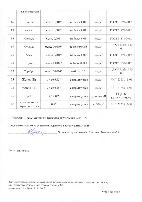 Вода Ледниковая минеральная 5 литров, 2 шт. в уп.