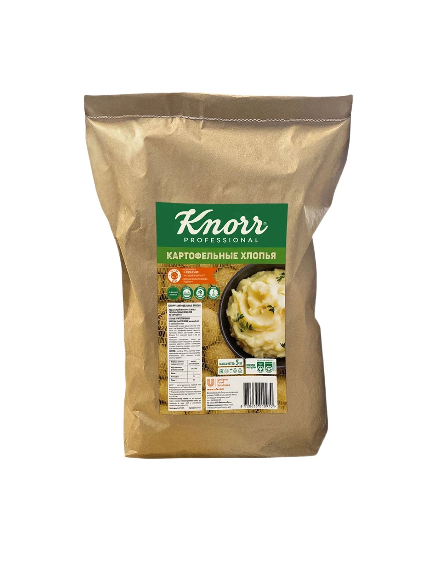 Хлопья Картофельные Кнорр Professional 5кг х 3шт.