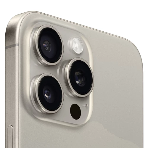 Смартфон Apple iPhone 15 Pro Max 256GB nanoSim+eSim (Титановый бежевый, 256 ГБ, 8 ГБ)