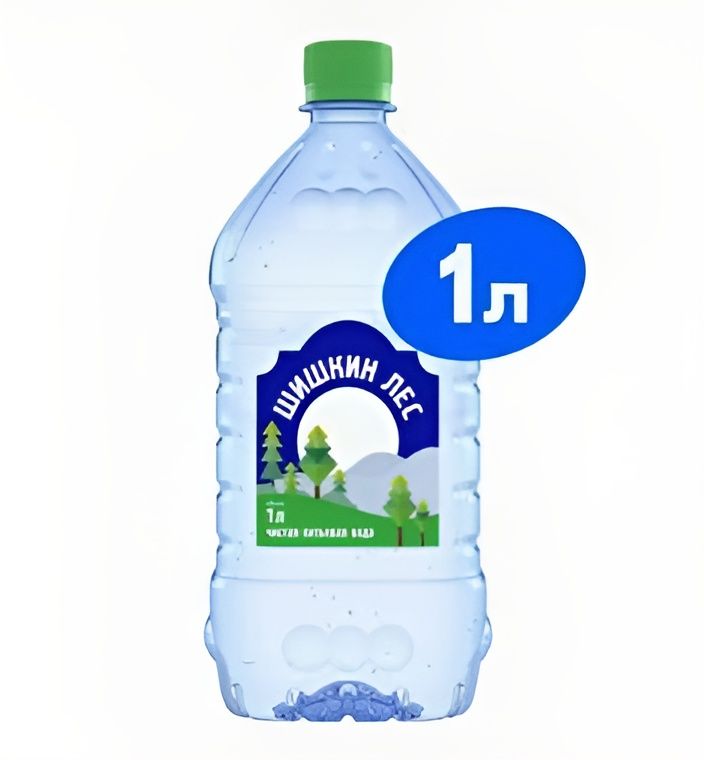 Шишкин лес Вода Питьевая Негазированная 1000мл. 6шт