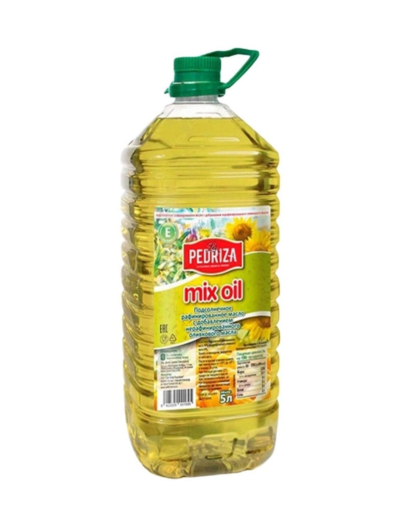 Масло Подсолнечное с Оливковым La Pedriza Нерафинированное 5л
