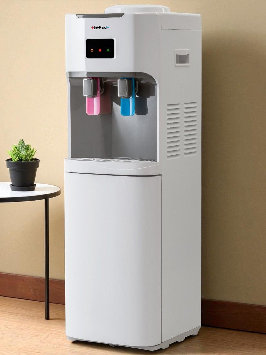 HotFrost V115CE Кулер для воды напольный со шкафчиком, нагревом, охлаждением