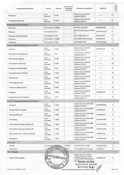 Вода Синеборье 1.5 литра, без газа, пэт, 6 шт. в уп.