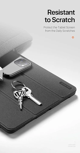 Чехол-книжка Gurdini Dux Ducis Domo Series для iPad Pro 11 (2024) (Розовый)