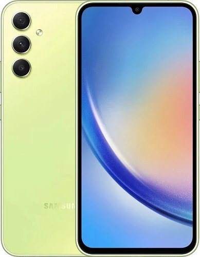 Смартфон Samsung Galaxy A34 5G 8/128GB (8 ГБ, 128 ГБ, Зелёный)