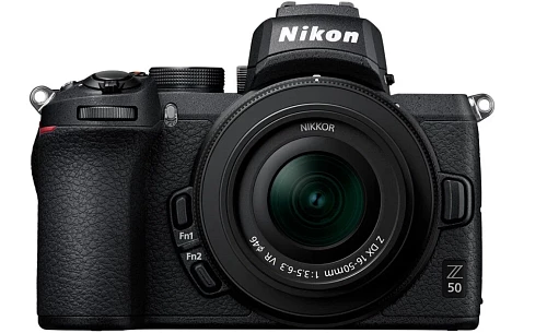 Цифровой фотоаппарат Nikon Z50 Kit 16-50mm VR + 50-250mm VR (Черный)