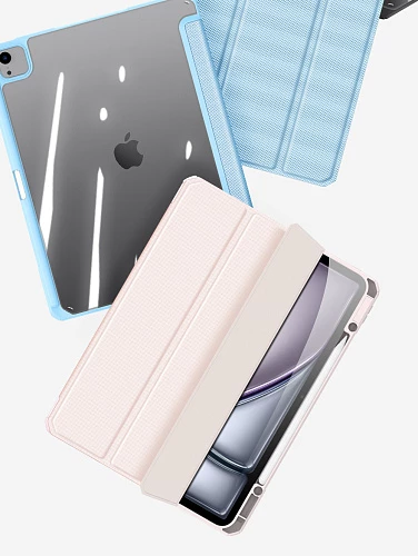 Чехол-книжка Gurdini Dux Ducis Toby Series для iPad Air 4/5 10.9 / Air 11 (2024) (Голубой)