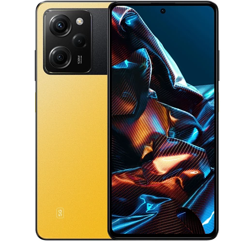 Смартфон Xiaomi POCO X5 Pro 5G 6/128GB (6 ГБ, 128 ГБ, Жёлтый)