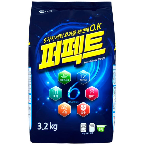 Стиральный порошок Perfect Multi Solution универсальный 3,2 кг