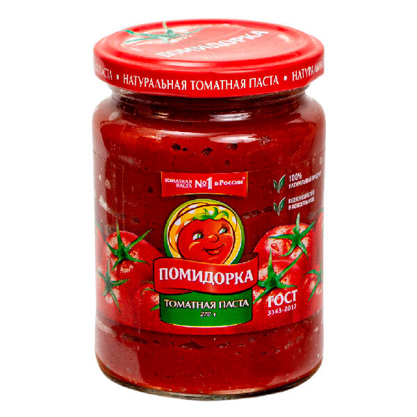 Томатная паста Помидорка 250 мл