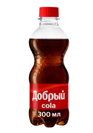 Напиток Добрый Cola, 0,3 литр. ПЭТ. Упаковка 24 шт.