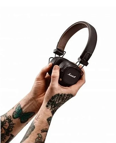 Беспроводные наушники Marshall Major IV (Коричневый)